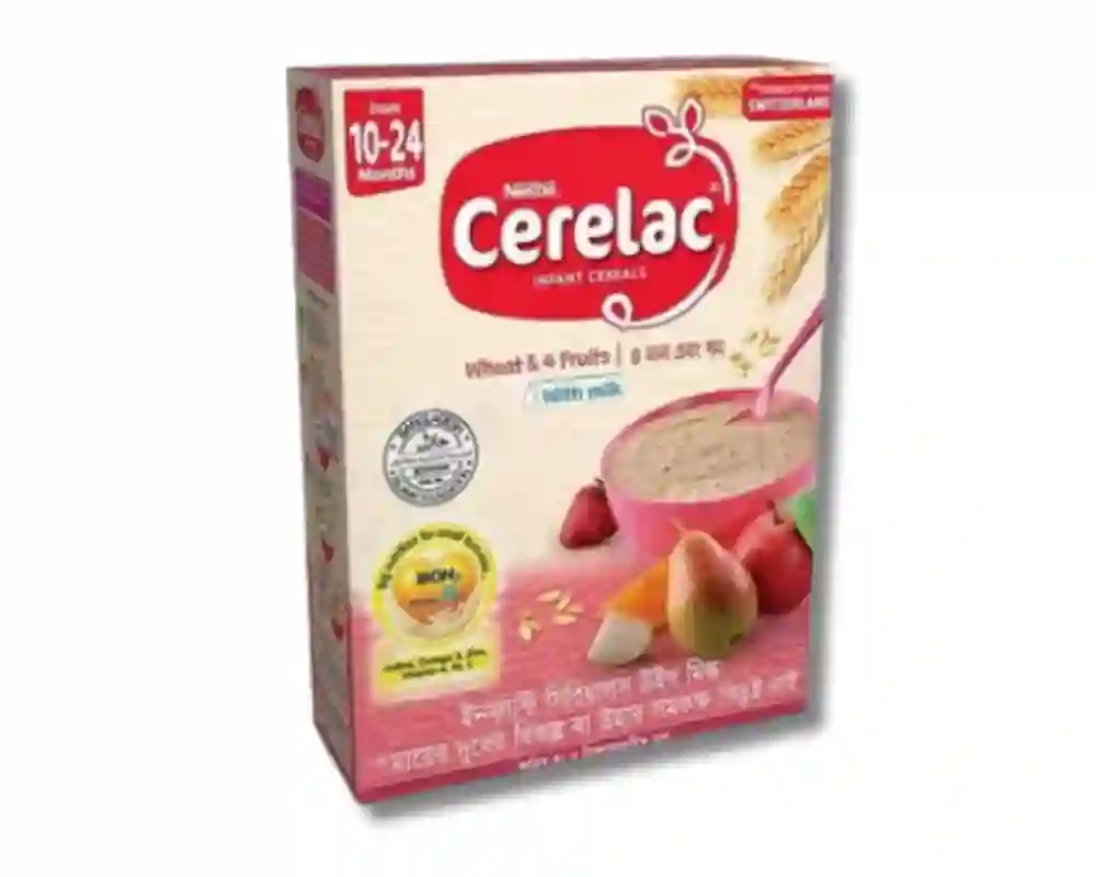 Nestlé Cerelac Wheat & 4 Fruits Baby Cereal 400gm